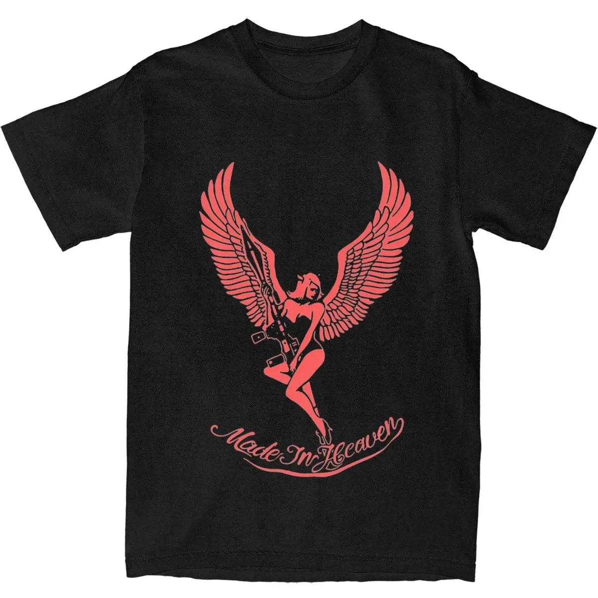 

Made In Heaven Resident Evils T-Shirt Man Vintage Cotton T-Shirts Summer O Neck Harajuku Tees Hot Sale Plus Size Clothes