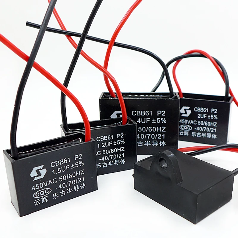 Condensatore Di Avviamento Cbb61 450V 0.8/1/1.5/1.8/2/2.5/3/4/5/6/7/8/10/12/15/18/20Uf Igmonrq Ventilatore Soffitto Motore Di Scarico Condensatore Di 