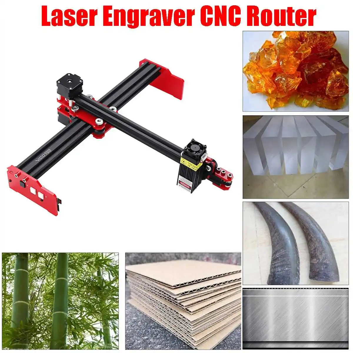 

VG-L7X 20W Laser Engraver CNC Router Desktop Automatic DIY Cutter Laser Engraving Machine Printer For Windows Wifi Connection