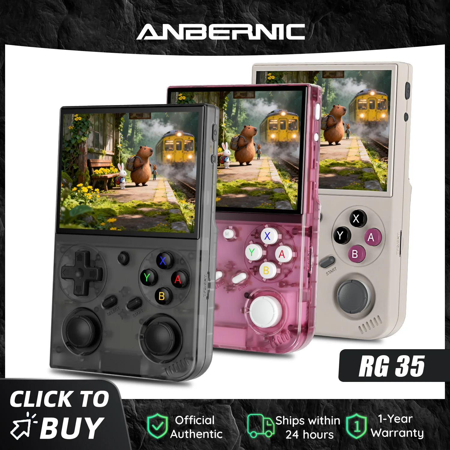 Anbernic RG 35 レトロゲームコンソール