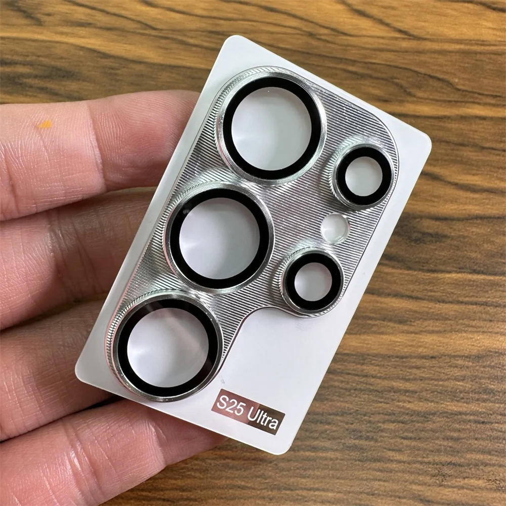 Premium Metal Camera Lens Protector Glass - Full Coverage and Protection