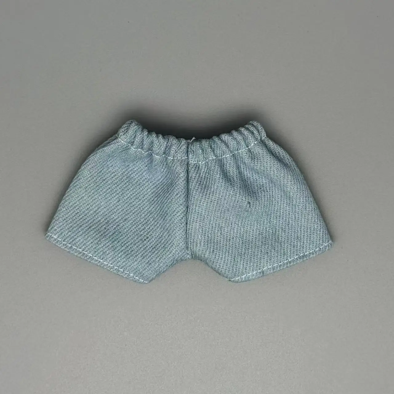 Nur Kleidung, keine Puppen für 17 cm lange Labubu-Jeansshorts, 15 cm große Figur, universelle Labubu-Sommershorts, vielseitige und wechselbare Hose – Detail 3