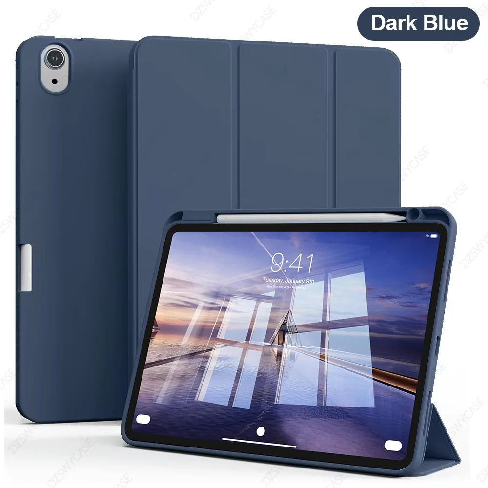 Premium Protective Case with Pencil Holder for iPad Air 11-Inch and 10.9-Inch