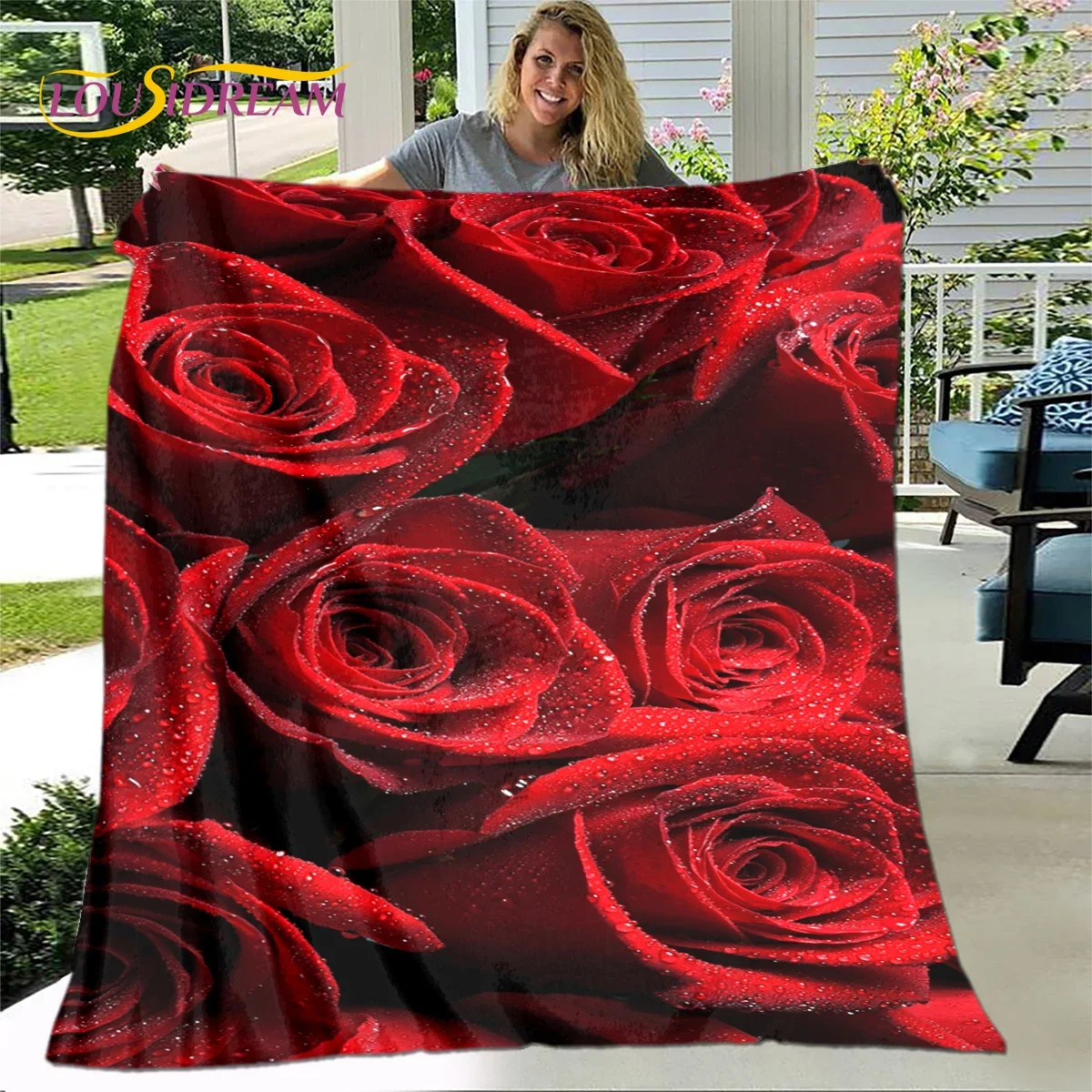 Coperta in flanella con stampa di farfalle rosa, per divano e letto, super morbida, leggera, accogliente, calda e pelosa, 101,6 x 76,2 cm, per tutte le stagioni