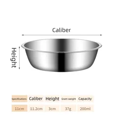 Premium Dog Water and Food Bowl (S - 200ML)