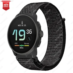 Sport Nylon Loop Replacement Watch Strap Bracelet - RACE - RACE S (Reflective black)