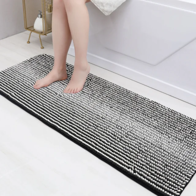 Rutschfeste saugfähige Badematte Weicher Teppich Waschbar Dicke Fußmatte