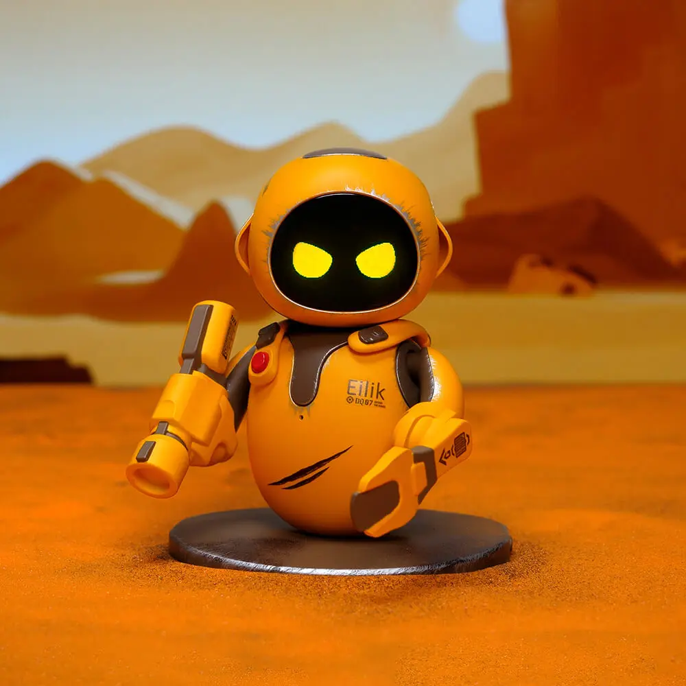 

Eilik Emo Toy Robot Cute Intelligent Companion of Pet Robot AI Invoice Intractive Smart Robot for Christmas Hot Selling Yellow