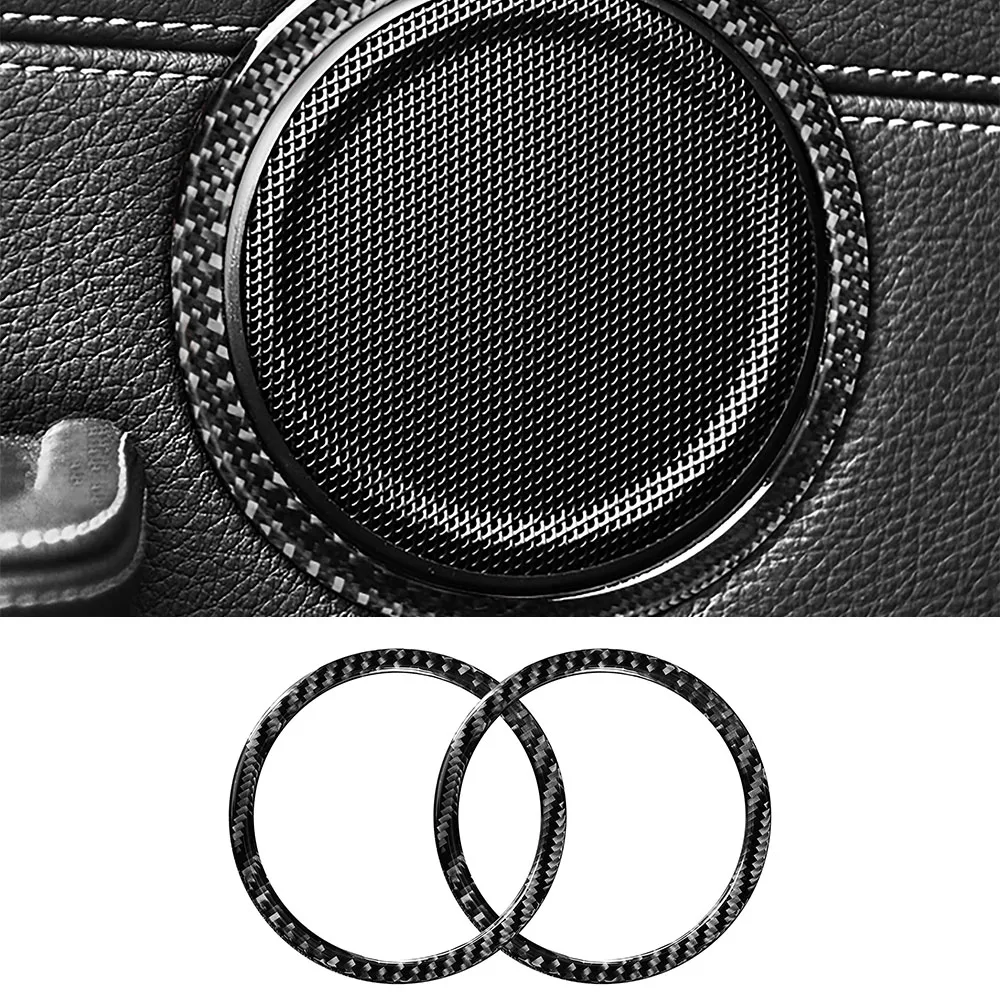 

Для BMW G01 2018-2020 G02 2019-2020 X3 X4 серия чехол для колонки отделка стикер наклейка автомобильные аксессуары углеродное волокно