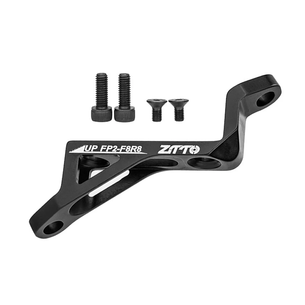 Disc Brake Bracket Converter Post Mount To Flat Mount Front & Rear Disc Brake Caliper Mount Adapter PM To FM for 160 180mm Rotor