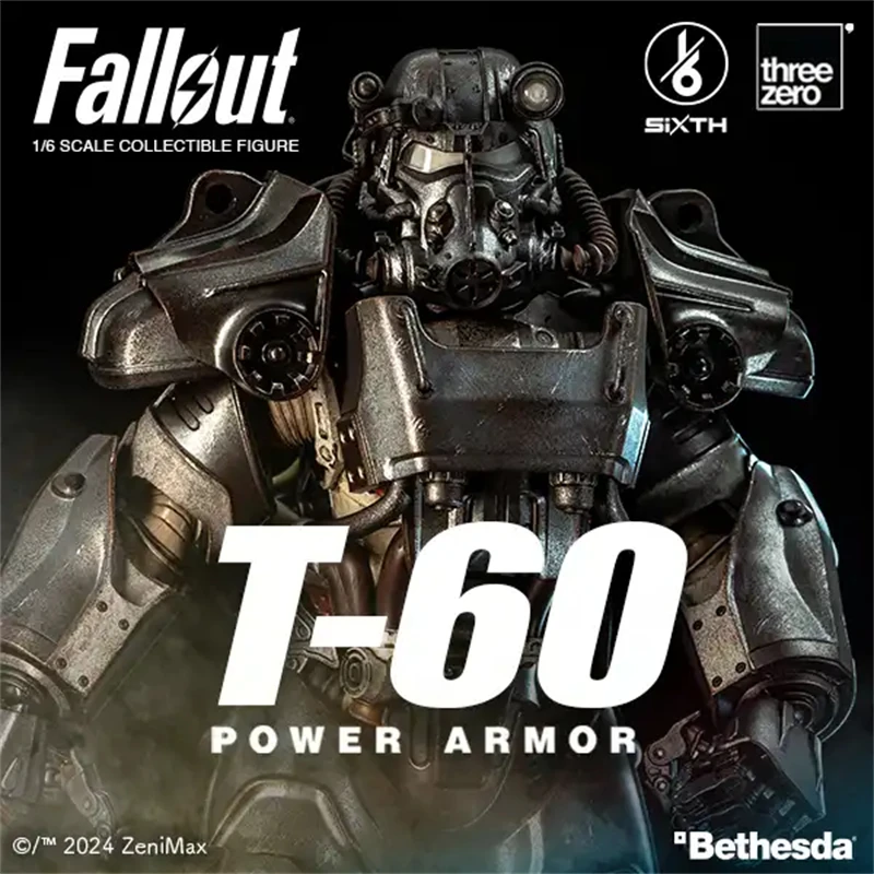 In Stock】 Threezero 3A Fallout T-60 Power Armor 1/6 Action