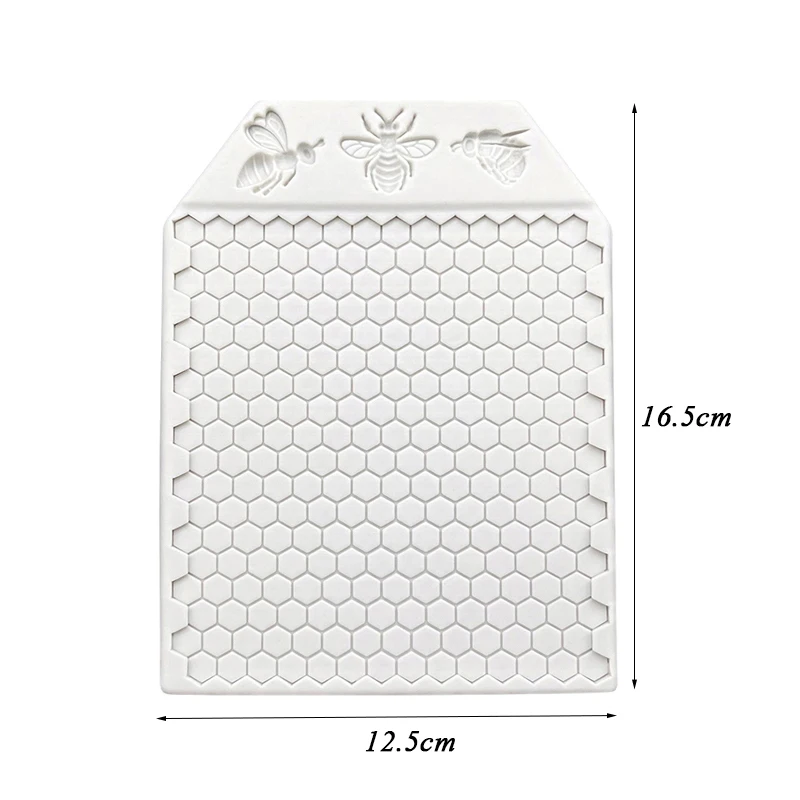 Outil Fondant Silicone Nid d'abeille Moule Chocolat Décoration Moule