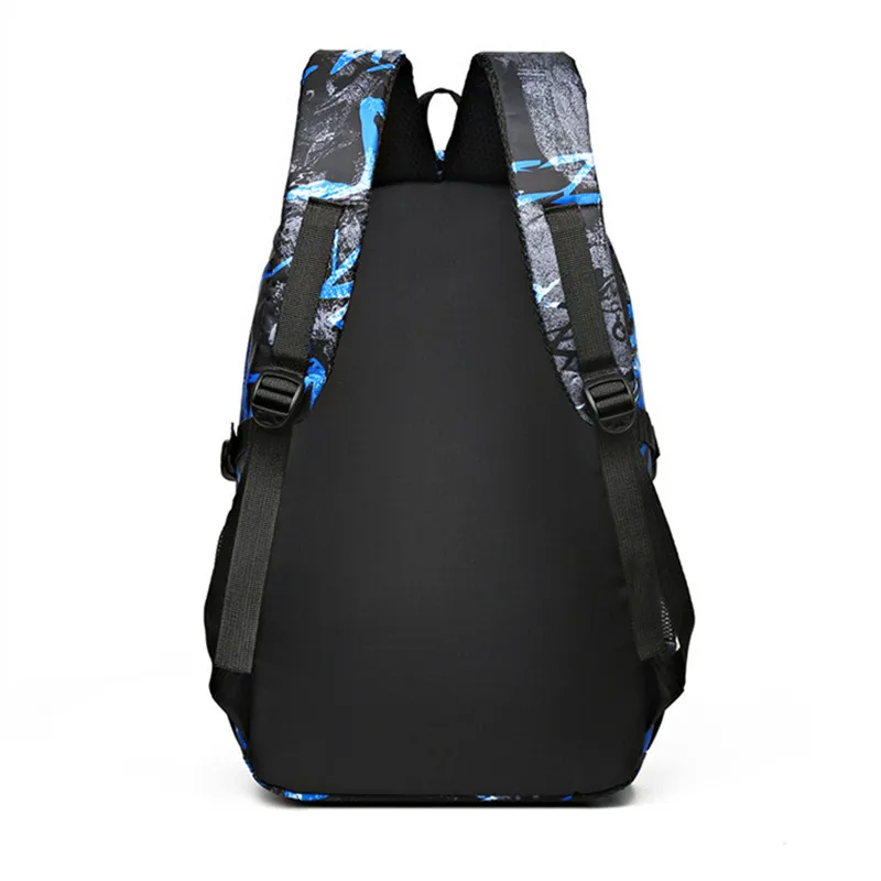 middle school bag for a boy cool camouflage backpack with many pockets waterproof large capacity School backpacks for teenagers 5