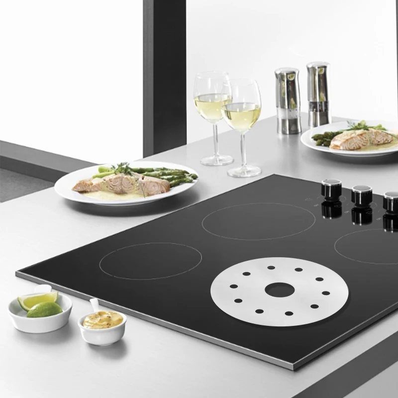 Description Picture 3 of itemPan Casserole Heat Conductor Induction Adapter Plate Grilling Accessories Utensil Stainless Steel Premium Cookware