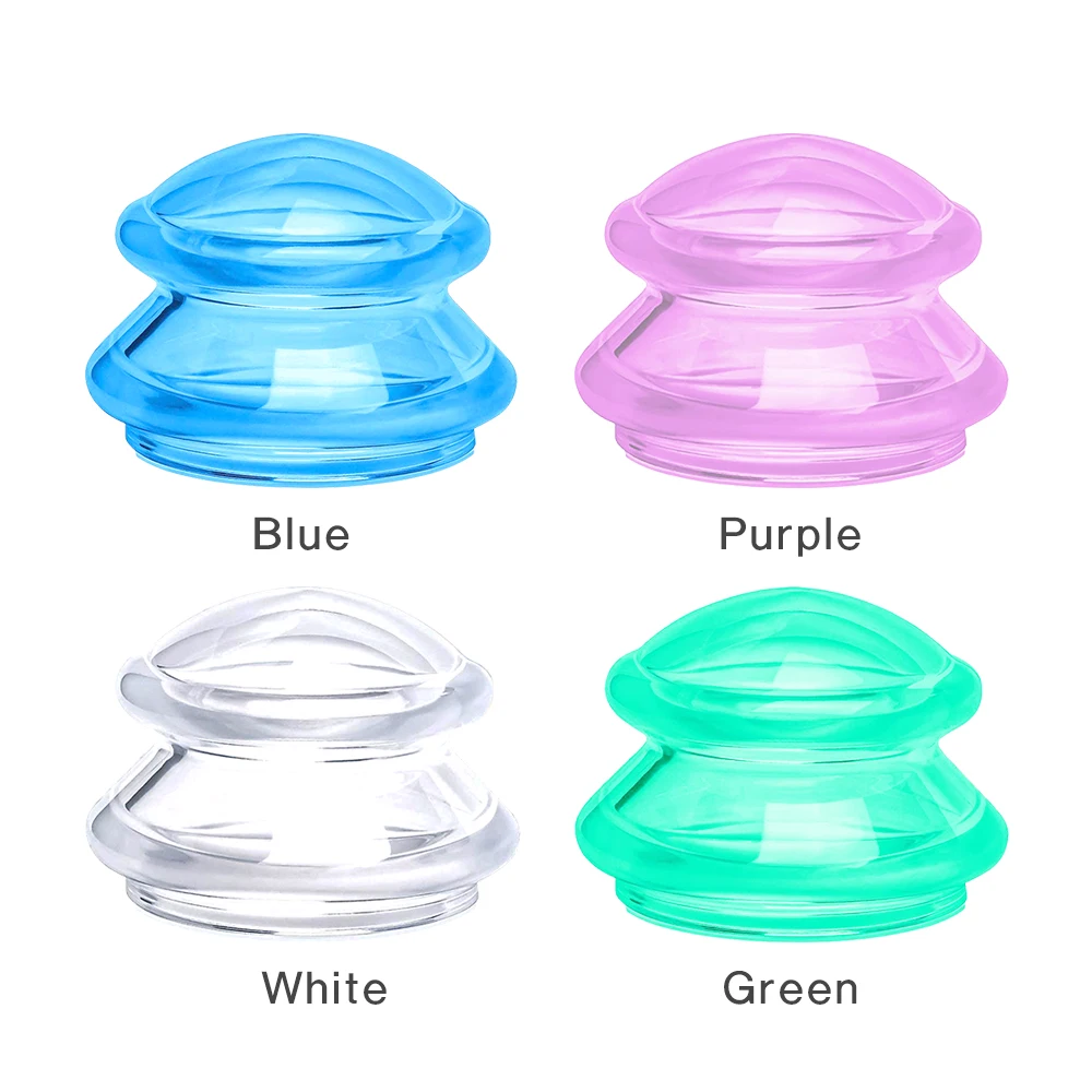 Cupping Set Silicone Vacuum Cupping Massage Body Cups Back Gua Sha Ventosas Suction Cup Anti-Cellulite Skin Lift Physiotherapy Jars