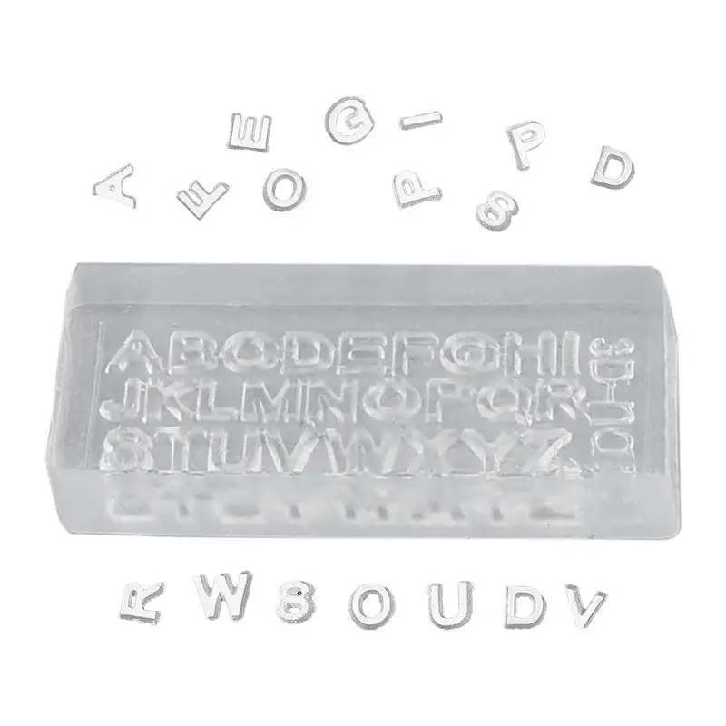 

Alphabet Resin Silicone Mold Resin Mold Jewelry Making Tools DIY Silicone Molds Making Craft Meaningful Handmade