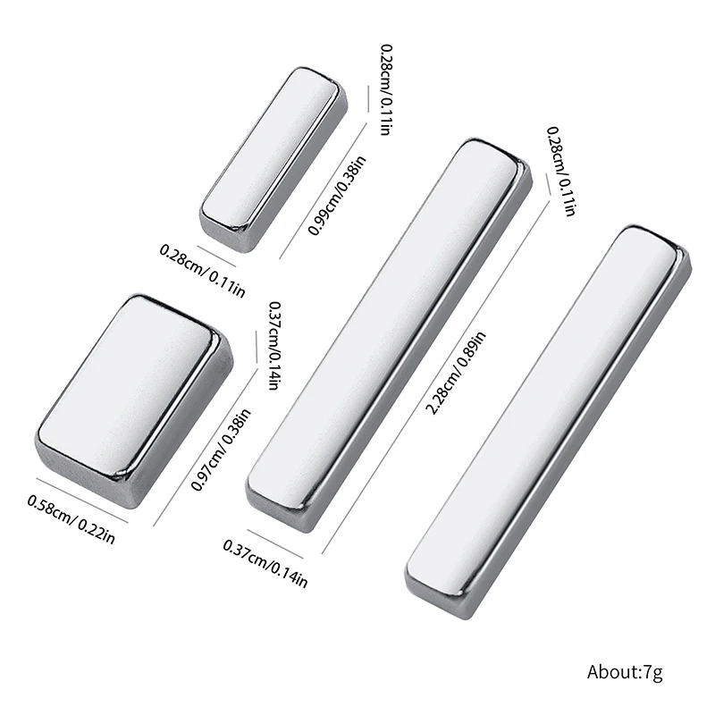 Cat Eye Nail Magnetic Stick 4 Combination Magnets For UV Gel 3D Line Strip Effect Multi-function Magnetic Board Nails Art Tool 6