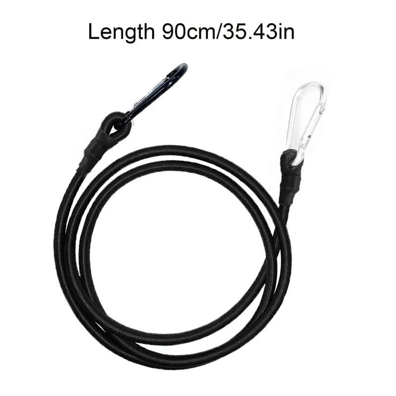 Versatile Elastic Luggage Packing Strap with Hooks