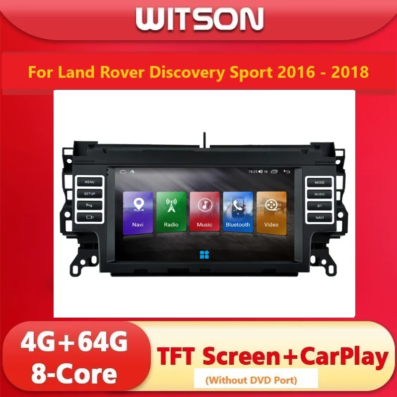 

WITSON Android 12 Carplay Auto Stereo for Land Rover Discovery Sport 2016 - 2018 DSP IPS HD Screen Car Radio Navi GPS Multimedia