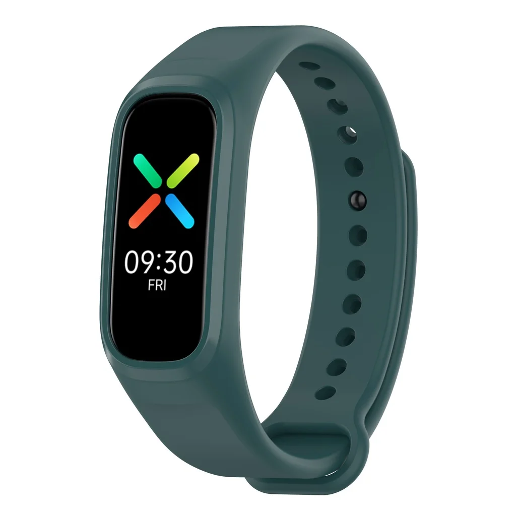 Silicone Waterproof Sports Strap Bracelet - Fashionable Replacement Wristband