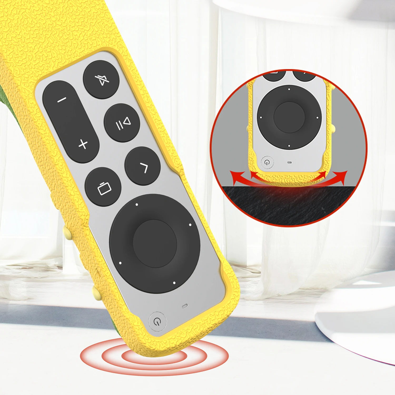 Cartoon Crocodile Silicone Case for Apple TV 4K Siri Remote 2nd 3nd Generation Anti-Lost Shockproof Protective Control Cover 2