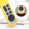 Cartoon Crocodile Silicone Case for Apple TV 4K Siri Remote 2nd 3nd Generation Anti-Lost Shockproof Protective Control Cover 2