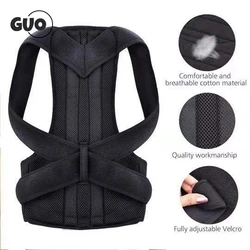 Hunchback Correction Belt Magnetic Back Support Belt For Posture Correction Adjustable Posture Corrector Body Shape Corrector