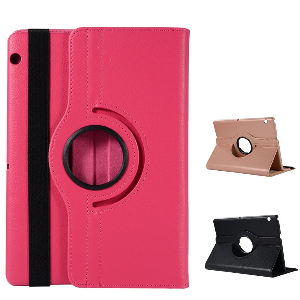 Estojo Rotativo para Huawei Mediapad Capa para Tablet t3 10 9.6 t5 m5 8.4 10.8 m6 10.8 Huawei t3 10 Play Pad 9.6