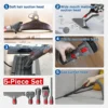 For V15 V11 V10 V7 V8 Vacuum Cleaner, Flexible Extension Hose Mattress Tool Stiff Brush Soft Bristle Attachment 6