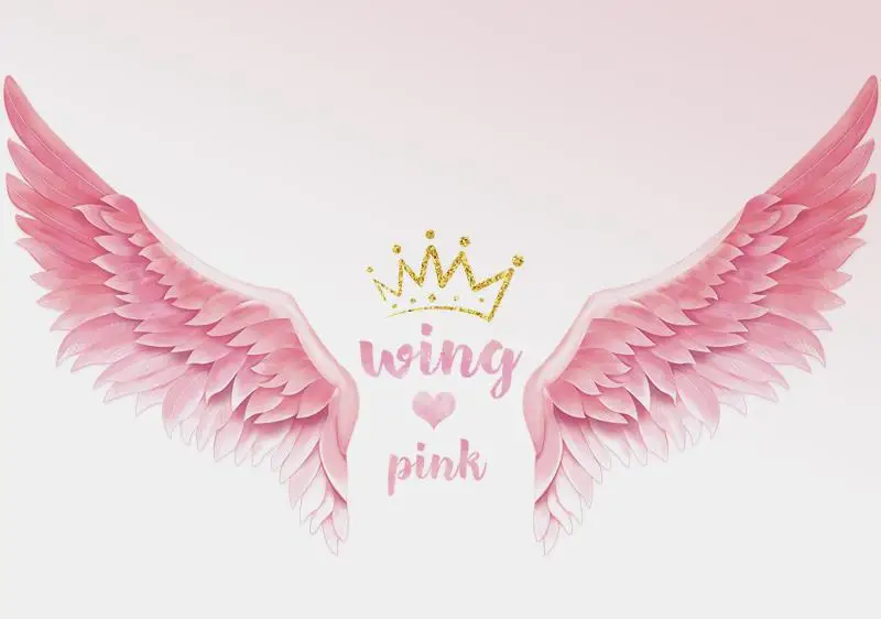 Custom Pink Angel Wings Mural Wallpaper 3d Stereo Wallpapers For Living  Room Dance Studio Background Wall Paper Fome Decoration - Wallpapers -  AliExpress