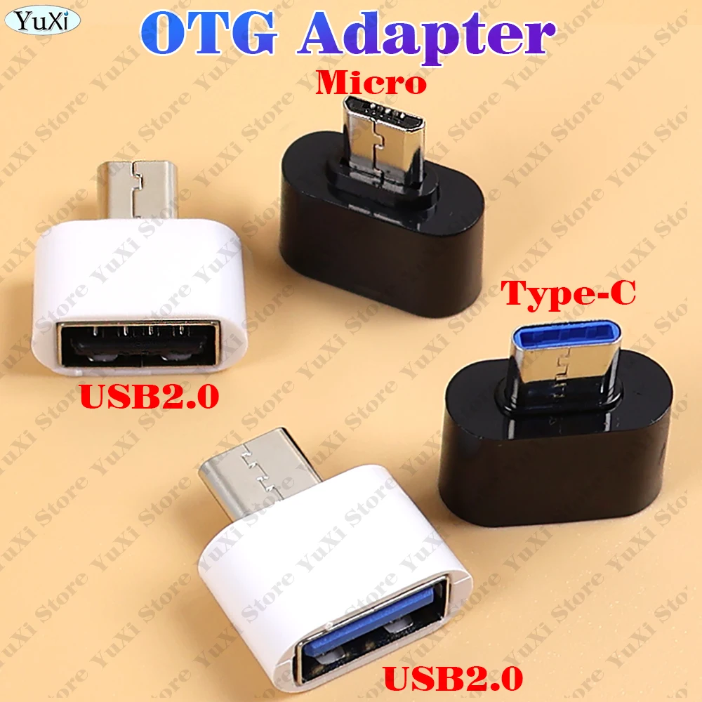 Universal Type-C/Micro USB to USB Adapter - OTG Data Connector