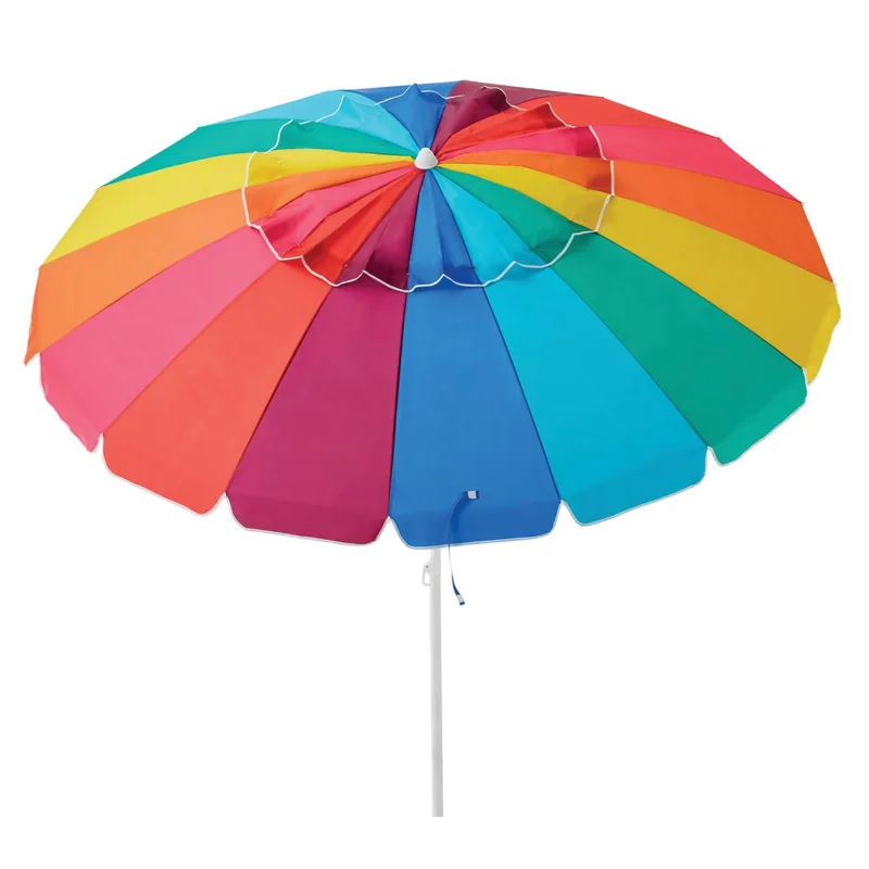 

Caribbean Joe Deluxe 91" Multicolor Round Beach Umbrella outdoor umbrella picnic umbrella patio umbrella