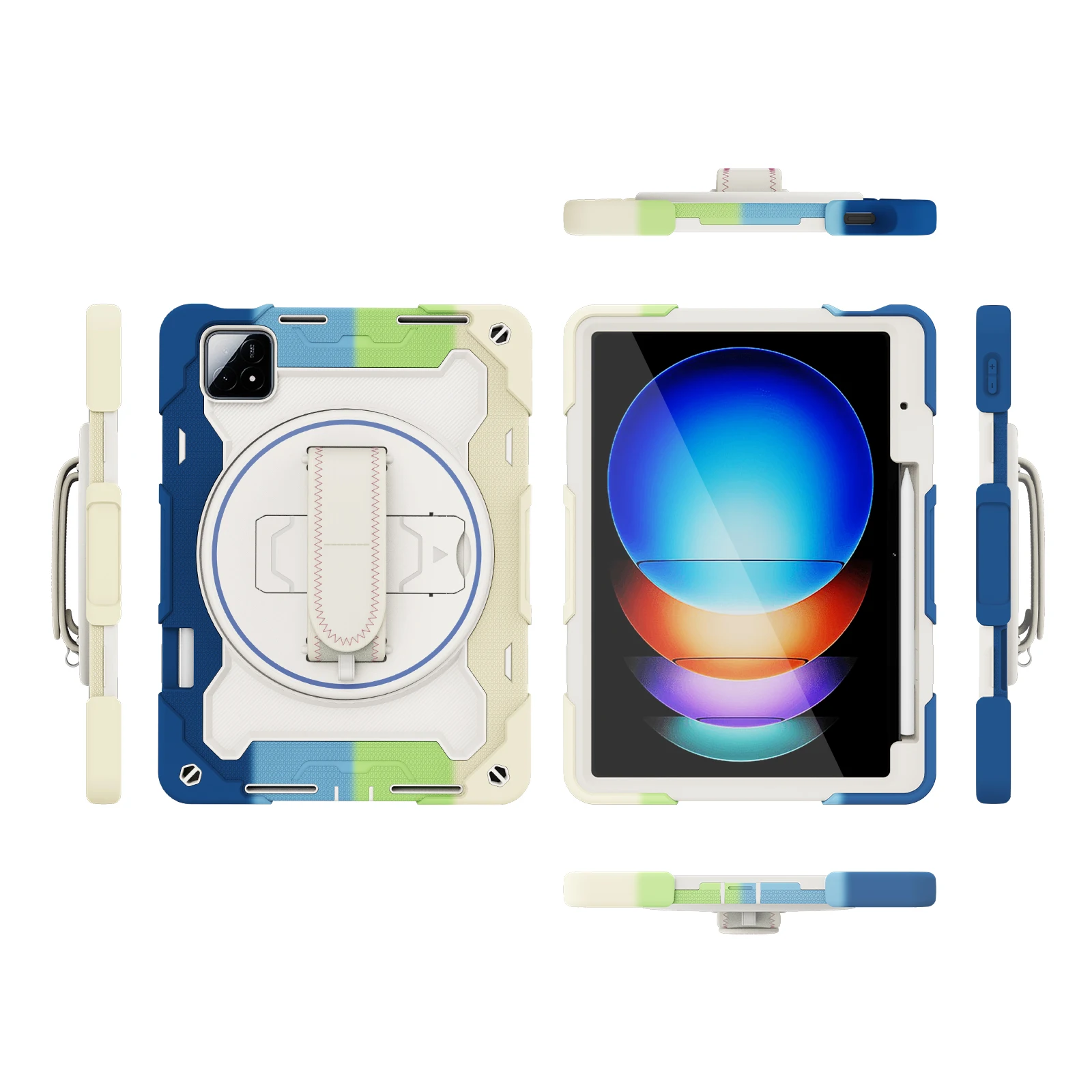 Case For Xiaomi Pad 6S Pro 12.4 Pad 6Pro Redmi SE 11 inch 5 pro Armor Coque Funda Kids EVA Safe Stand Tablet Cover
