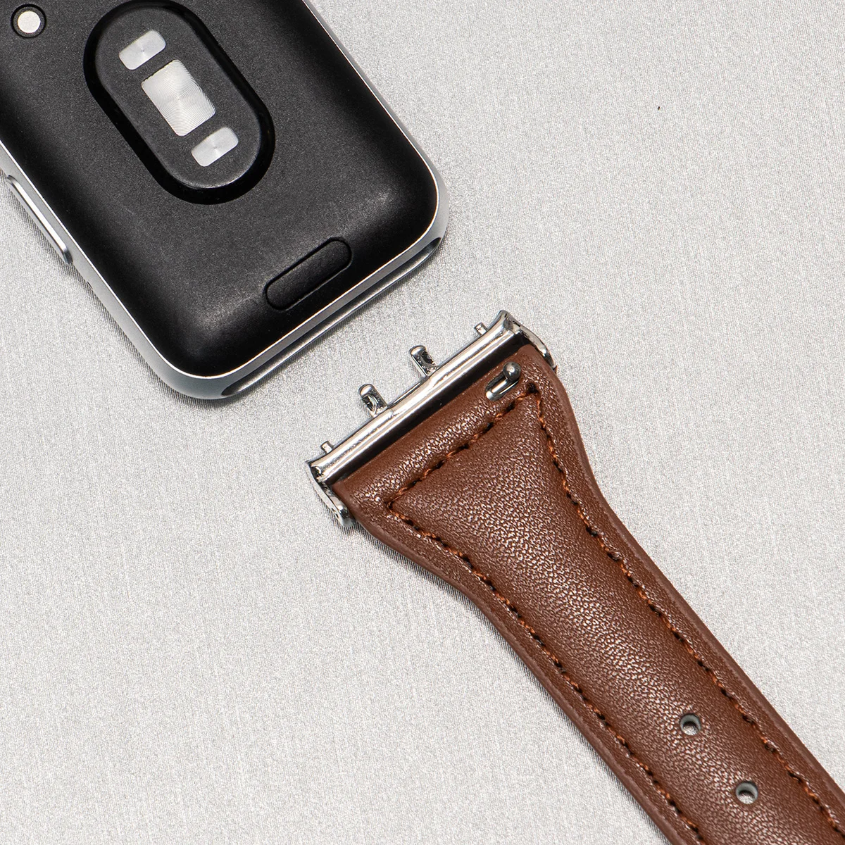 Slim Leather Wristband Bracelet Strap - Replacement
