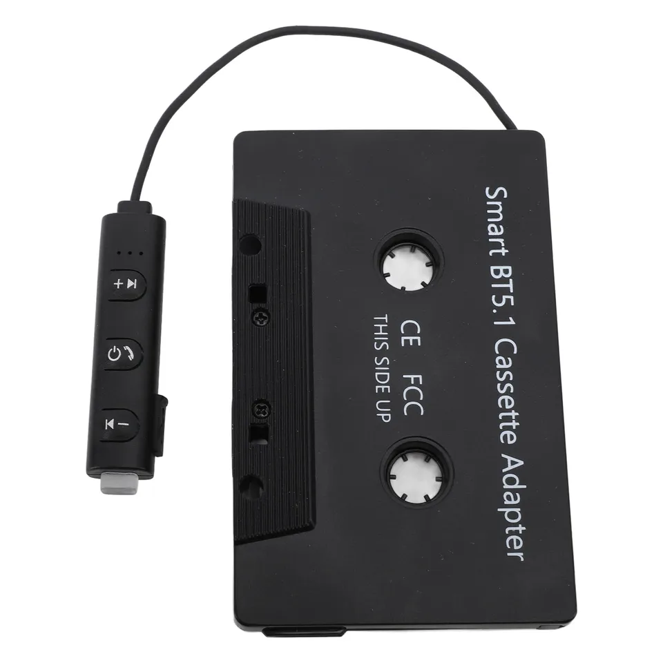 Adaptateur Cassette Bluetooth CICMOD 5.1 - Autoradio Ancien, Mains Libres, Charge USB