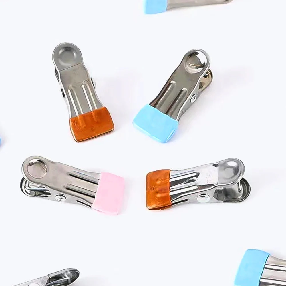 30pcs-Swimming-Pool-Cover-Clips-Above-Ground-Winter-Protect-Cover-Stainless-Steel-Spring-Clamps-Silver-Blue.jpg 30 db Uszoda Medence Borító Klipek A Föld Feletti Téli Védelem Rozsdamentes Acél Rugó Bilincsek Ezüst/Kék/Rózsaszín/Barna 2,3*5,5 Cm - Image 6