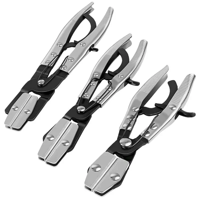 

Flat Mouth Oil Pipe Sealing Pliers Automobiles Flexible Hose Pinch Clamp Removal Tool Vehicles Radiator Repair Tools For Autos