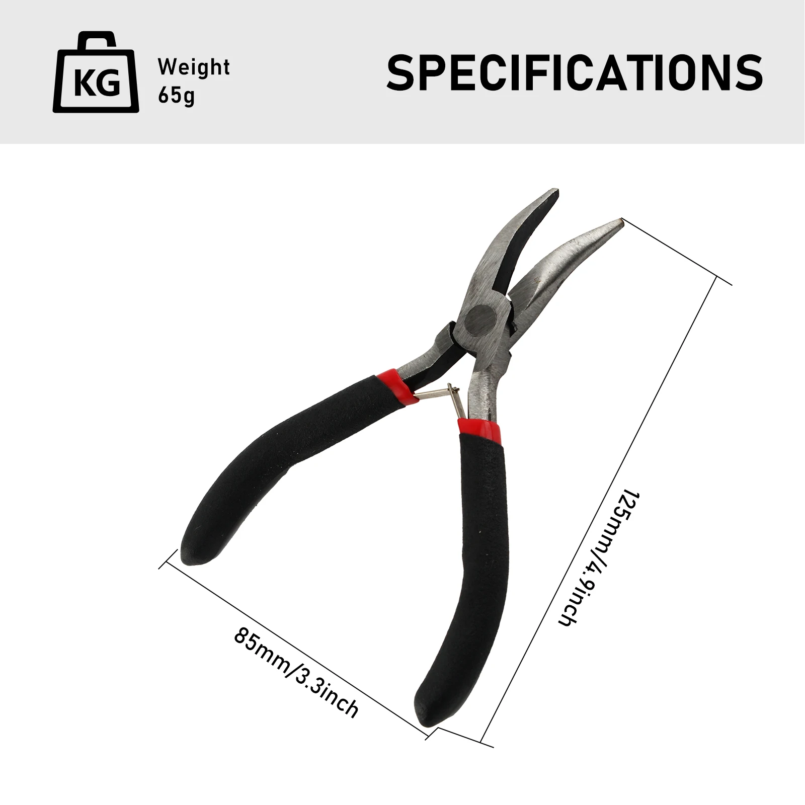 Рисунок 2 - Плоскогубцы из углеродистой стали с изогнутым носом