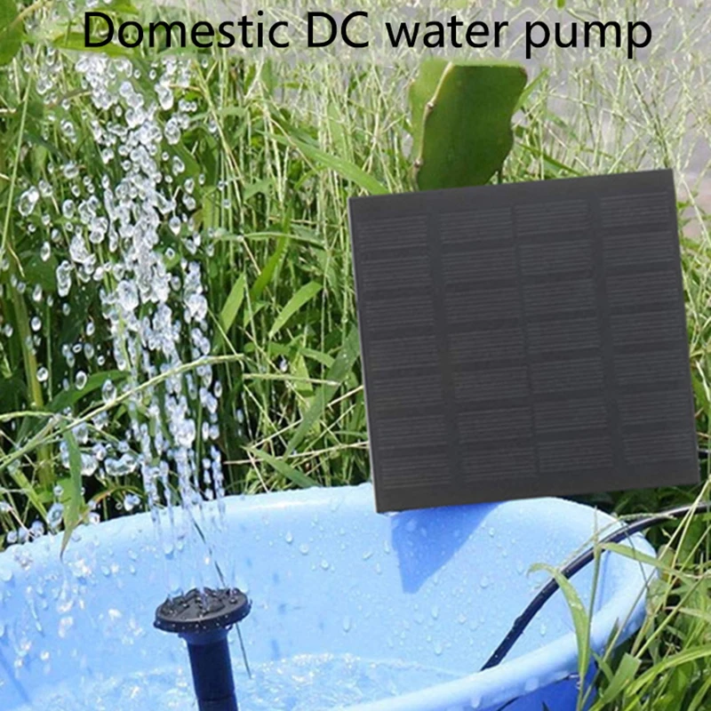 1PC Solar Fountain Pump Kit With Individual Solar Panels For Bird Bath Outdoor Pond Courtyard Garden And Fish Tank Garden solar fountain solar fountain pump water fountain garden pond fountain solar water pump bird bath bird bath supplies