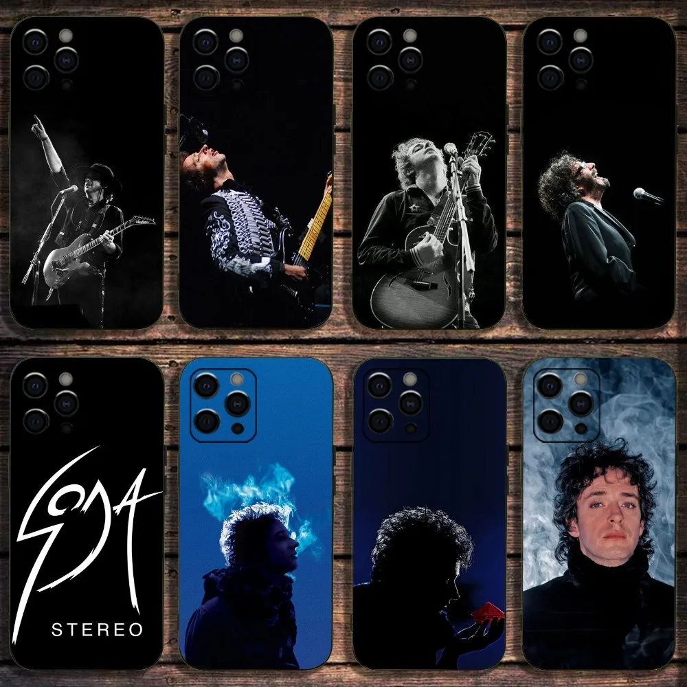S-газированная стерео B-Band чехол для телефона Apple iPhone 15,14,13,12,11,Pro,X,XS,Max,XR,Plus, мини мягкий черный Чехол