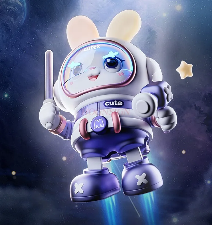0-11 year old baby toy rabbit, practicing head up training, singing and dancing, little lucky rabbit 4