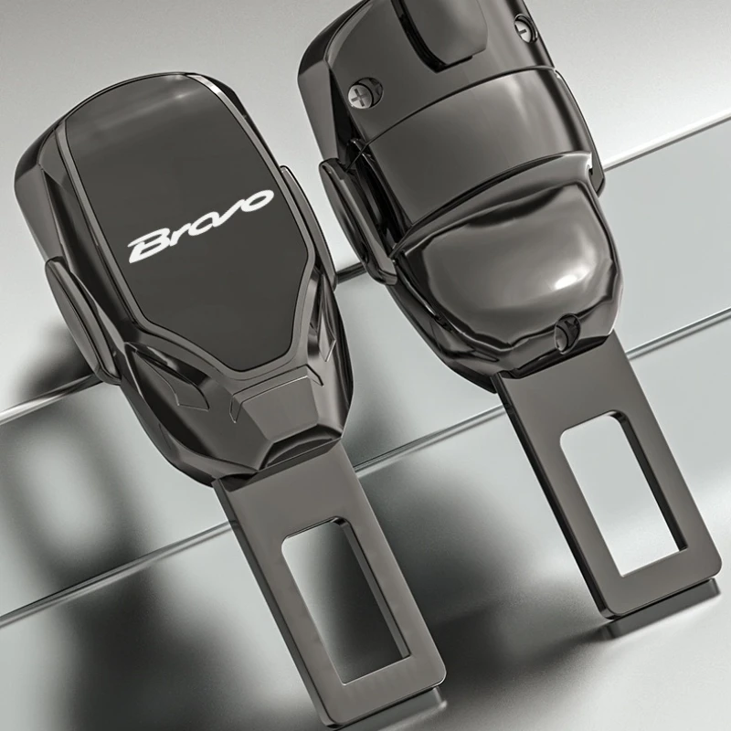 

Car Seat Belt Extension Plug Buckle Seatbelt Clip Adjustable Extender For For Fiat BRAVO Car Accessories