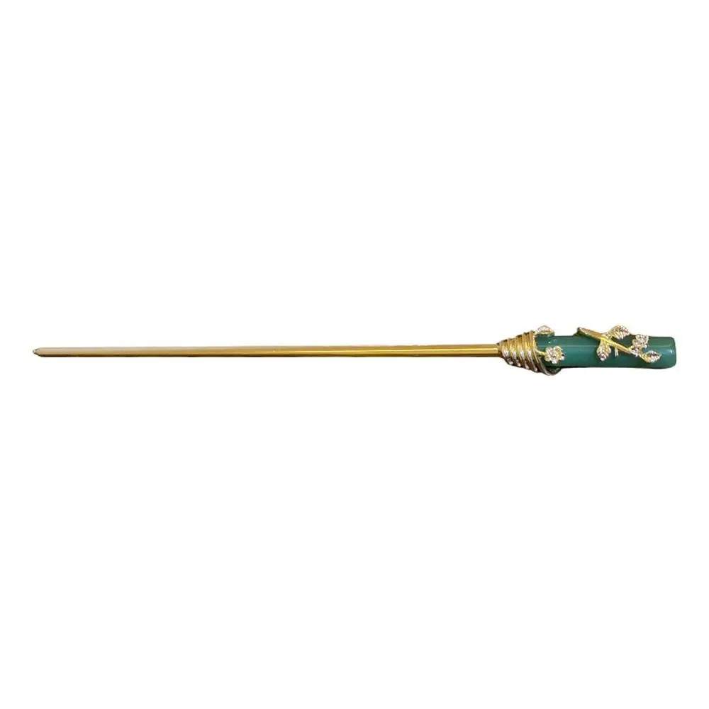 Description Picture 4 of itemFor Girls Leaf Pearl Ancient Style Hairstyle Tools Flower Hair Sticks Women Hanfu Hairpins Chinese Hair Fork Korean Hair Clip