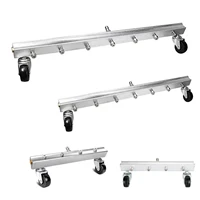 Portable High - pressure Washing Device on Casters - Sturdy Build, Brass Fittings, Ideal for Various Cleaning Tasks 1