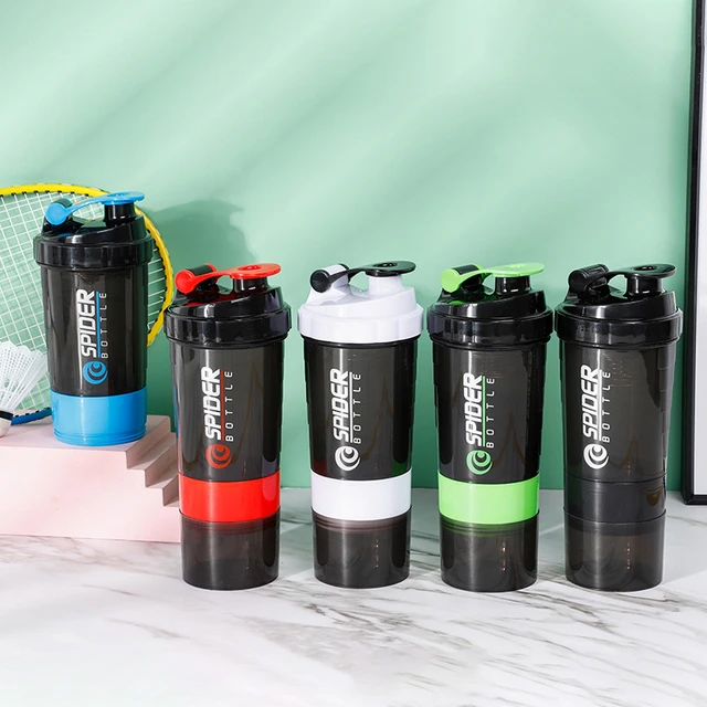 Protein Powder Shaker Bottle, Blender Bottle Workout