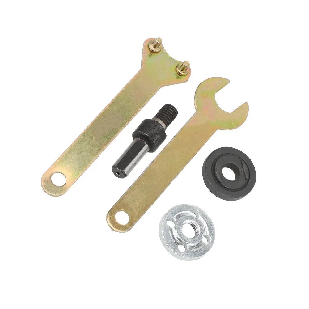 10mm Electric Drill Conversion Rod for Cutting Disc Polishing Wheel Metals Handle Holder Adapter angle grinder attachment 1 set