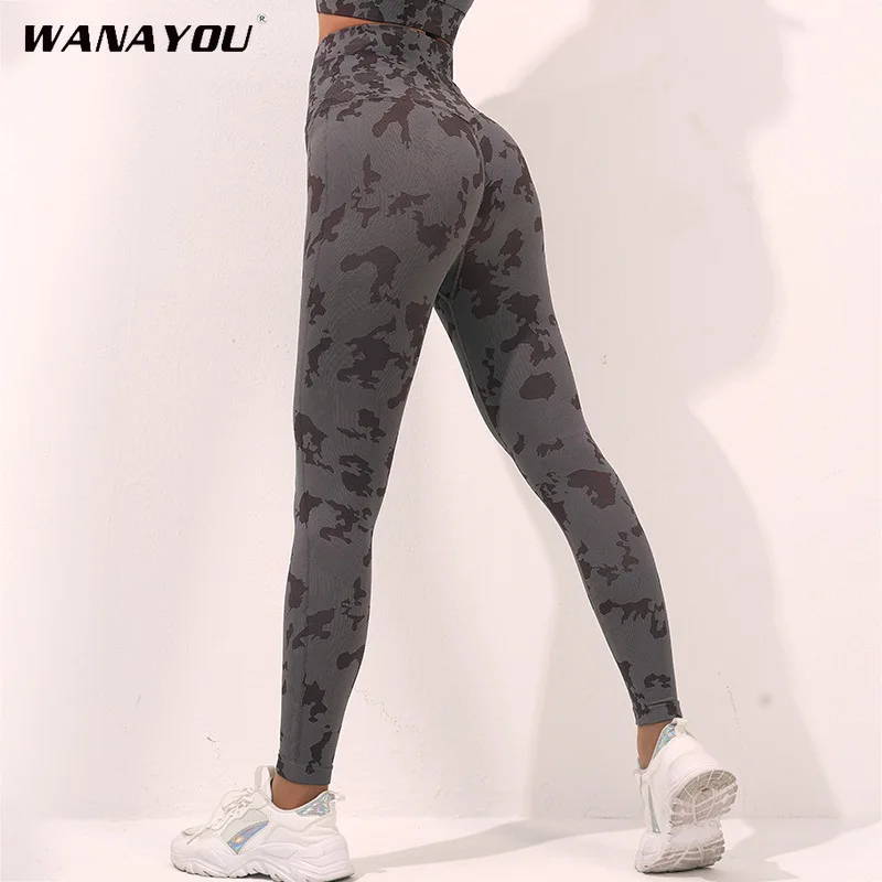 

WANAYOU, женские эластичные леггинсы с высокой талией