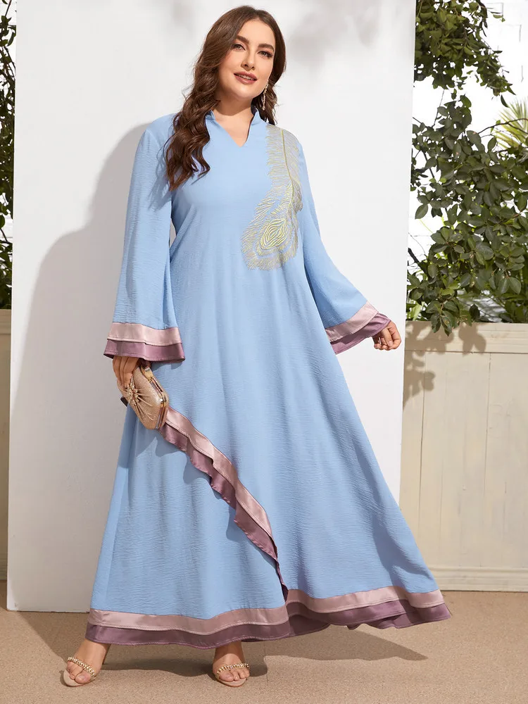 

Ramadan Eid Morocco Caftan Dress Women Abaya Dubai Arabic Turkey Islam Middle East Modest Dress Kaftans 2023 Robe Abayas Femme