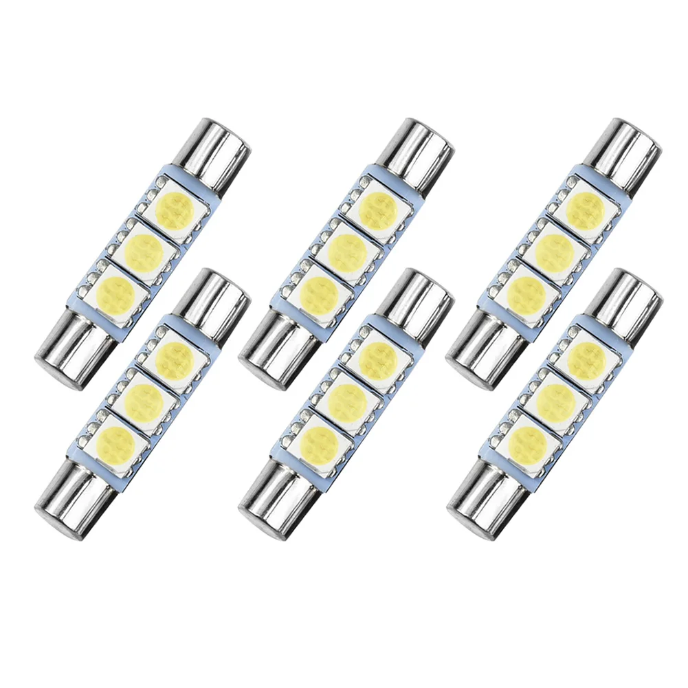 

Durable Portable LED Lights Light Bulb Bulb Bulbs Kits Super Bright Xenon Auto 5050 3-SMD Super bright 5500-6000K