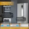 1pc LED Motion Sensor Cabinet Light, USB Rechargeable Night Counter Closet Light, Adjuastable Color,Different Size Available 6